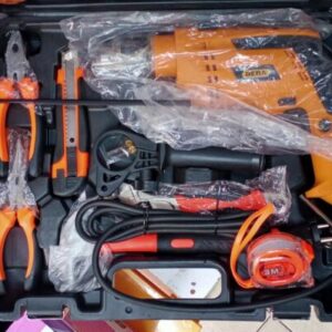 Dera Complete Toolkit With 750Watts Drill With HackSaw