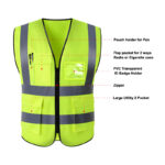executive reflector vest in Nairobi Kenya. Reflector with pockets branded