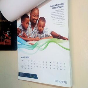 6 pages calendars in Kenya year 2022