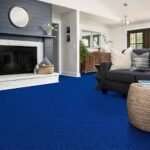 blue carpets