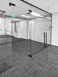 Modern office glass door design