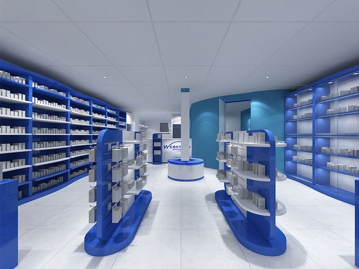 Drugstore Interior Design.