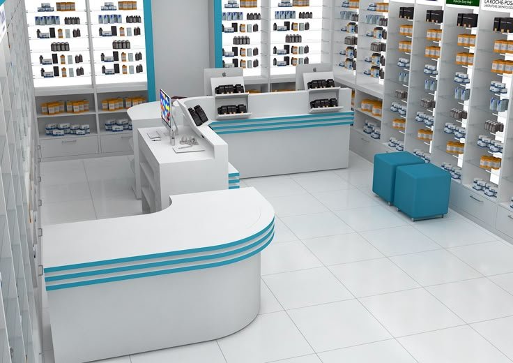 Pharmacy Interior Design.