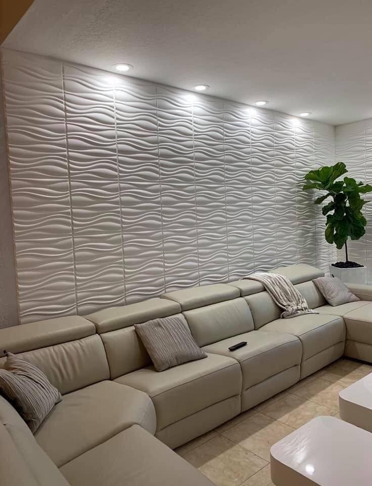Textured 3D Wall Panel Designs.