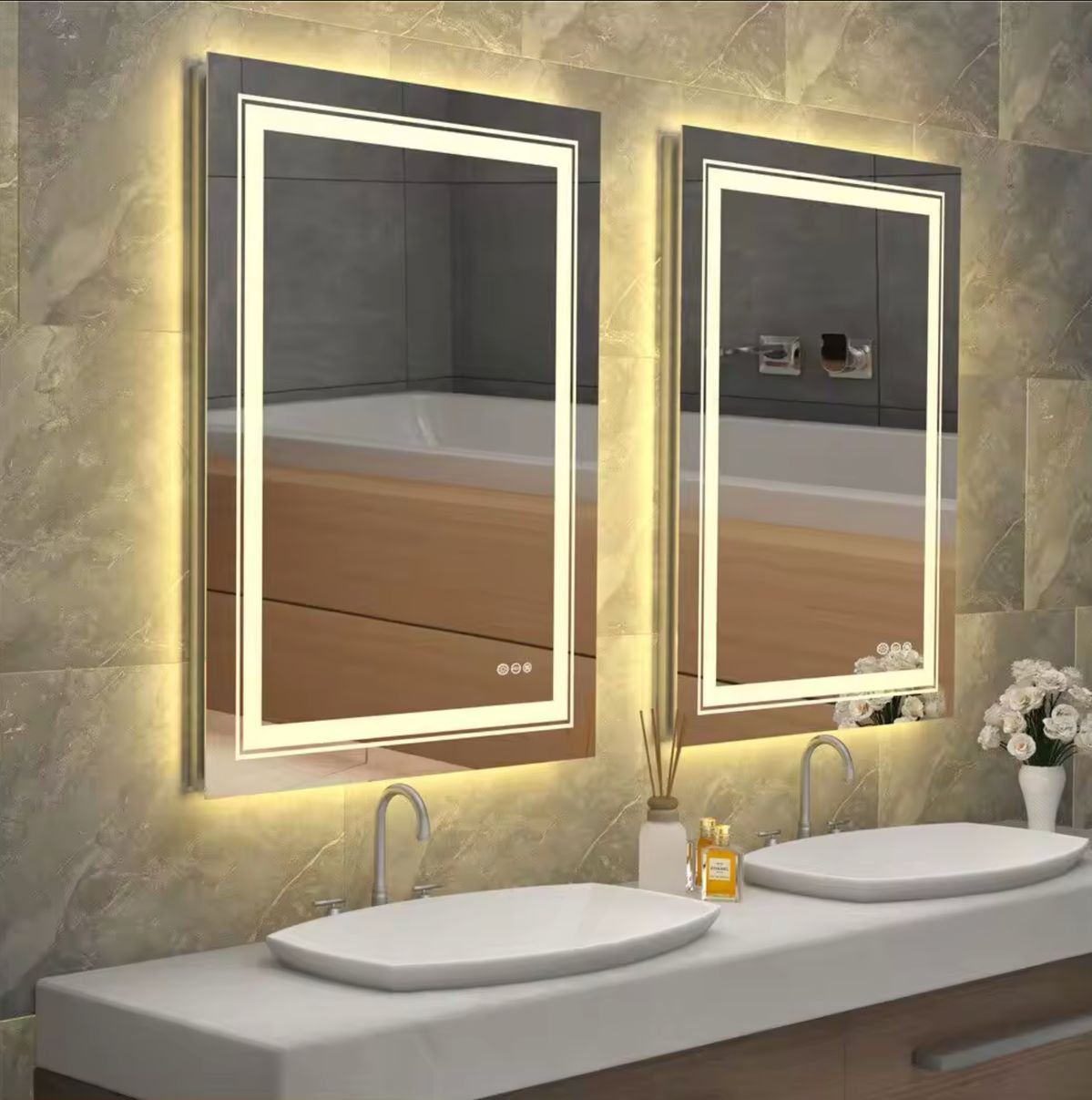 Backlit Bathroom LED Mirror – AG068L