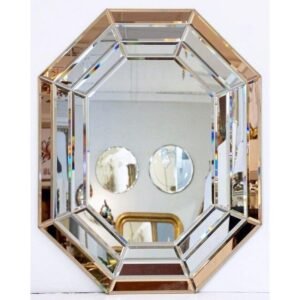 Beveled Octagonal 90cm Mirror