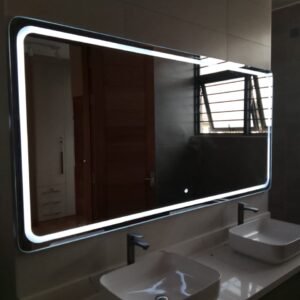 Rectangular-Lighted-Bathroom-Mirror