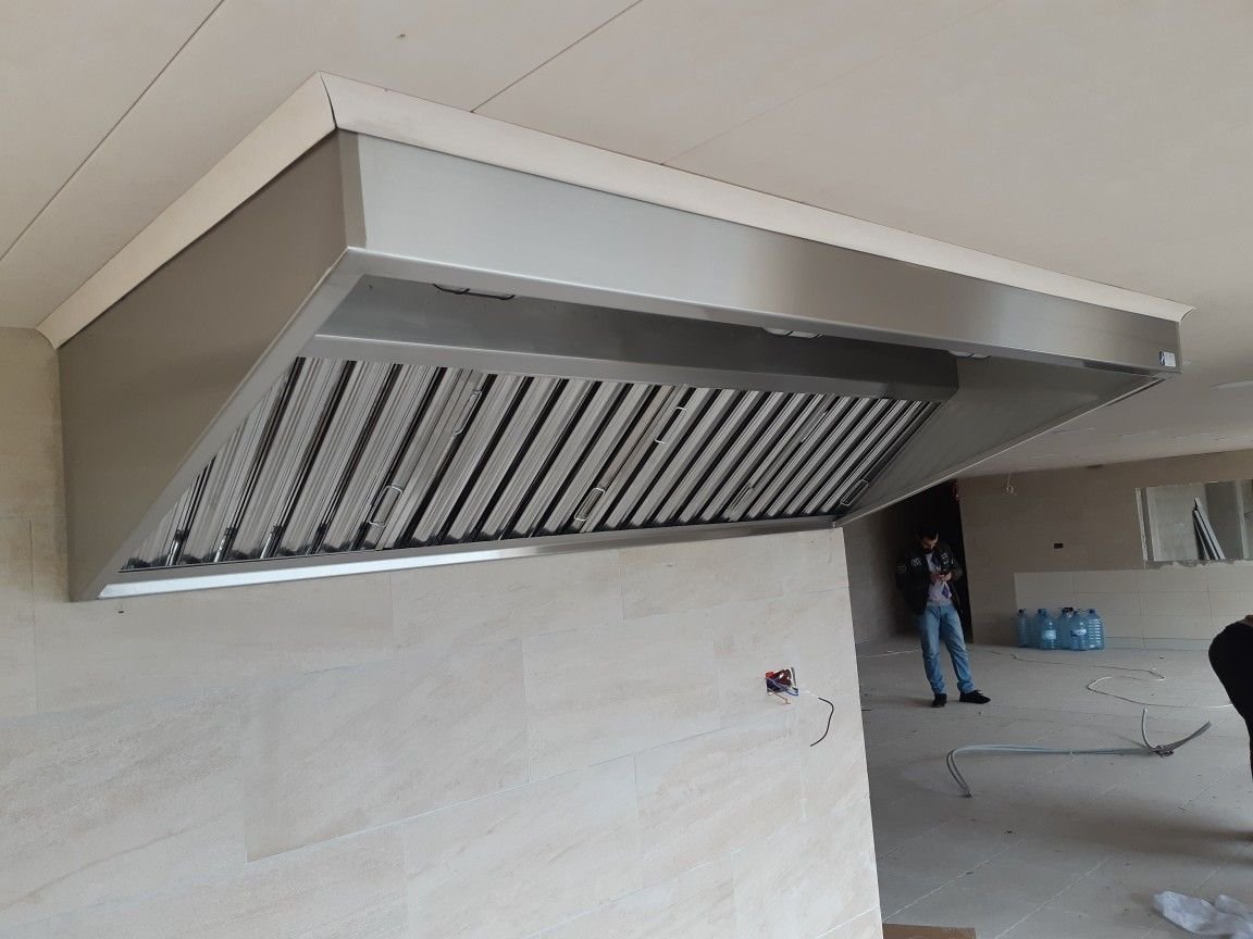 commercial hood fabrication