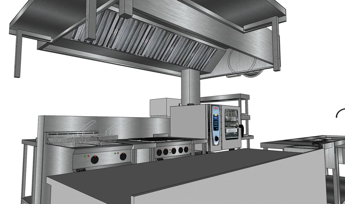 heavy-duty stainless steel commercial exhaust hood3