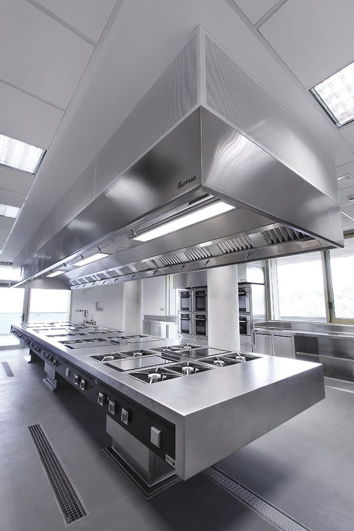 hotel kitchen stainless steel fabrication