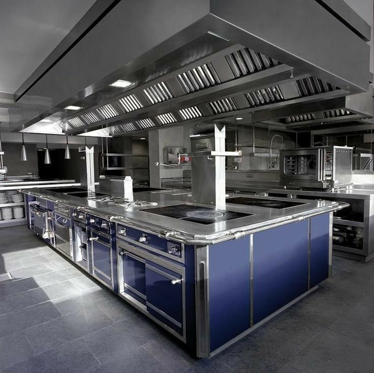 stainless steel commercial kitchen installation