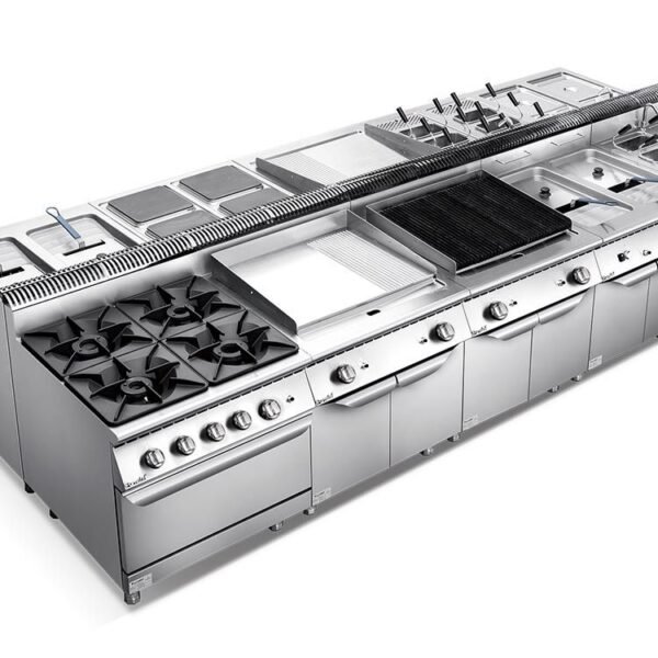 4 Burner Gas Range Cooker