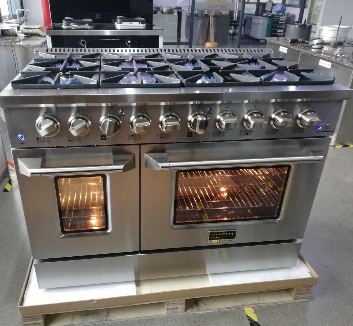 Combined Gas Range Cooker
